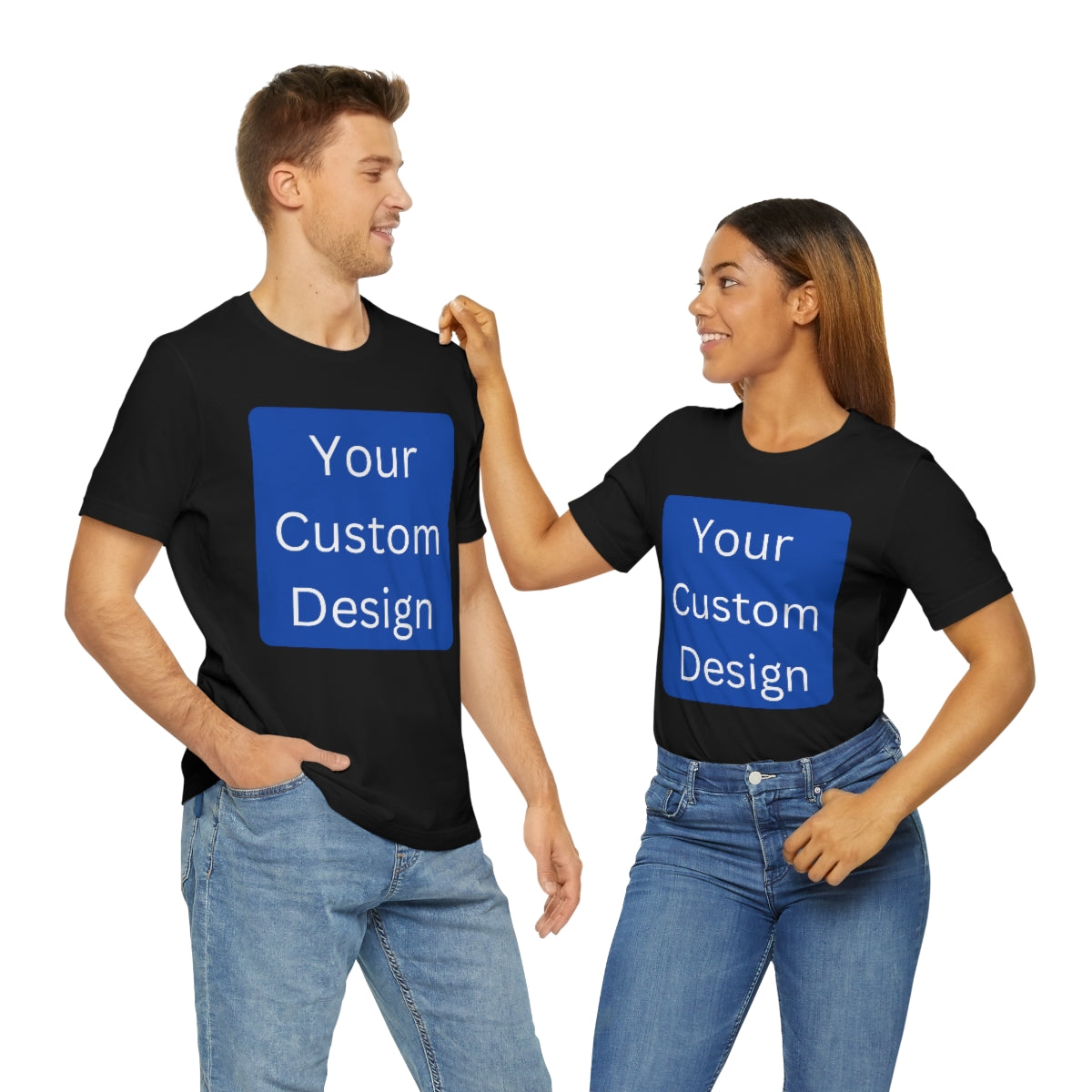 Unisex Jersey Short Sleeve Tee (Front Design Only)