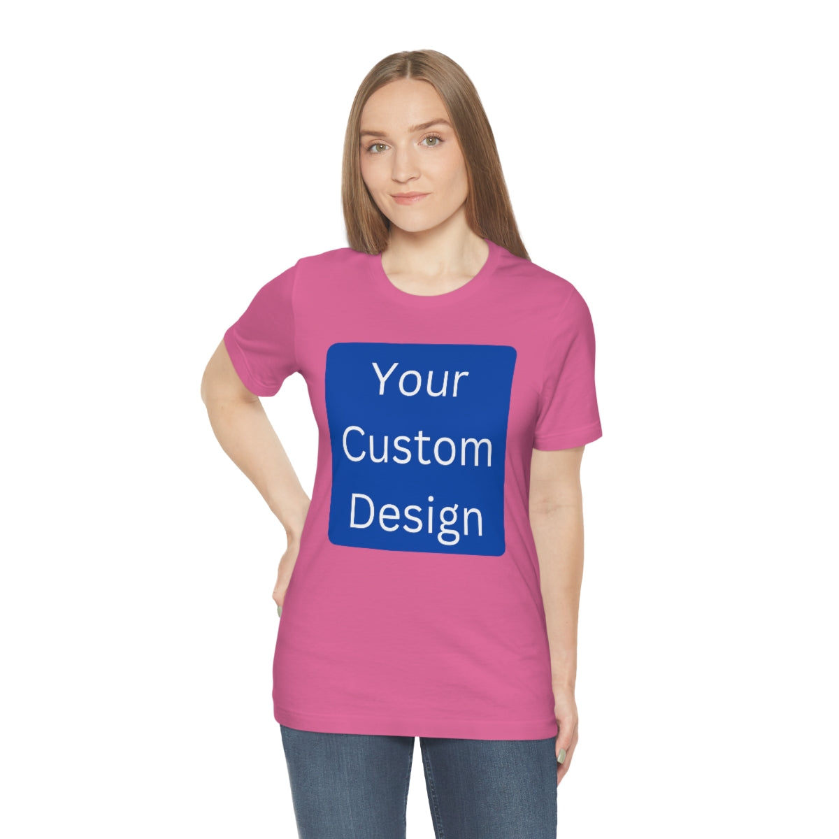 Unisex Jersey Short Sleeve Tee (Front Design Only)