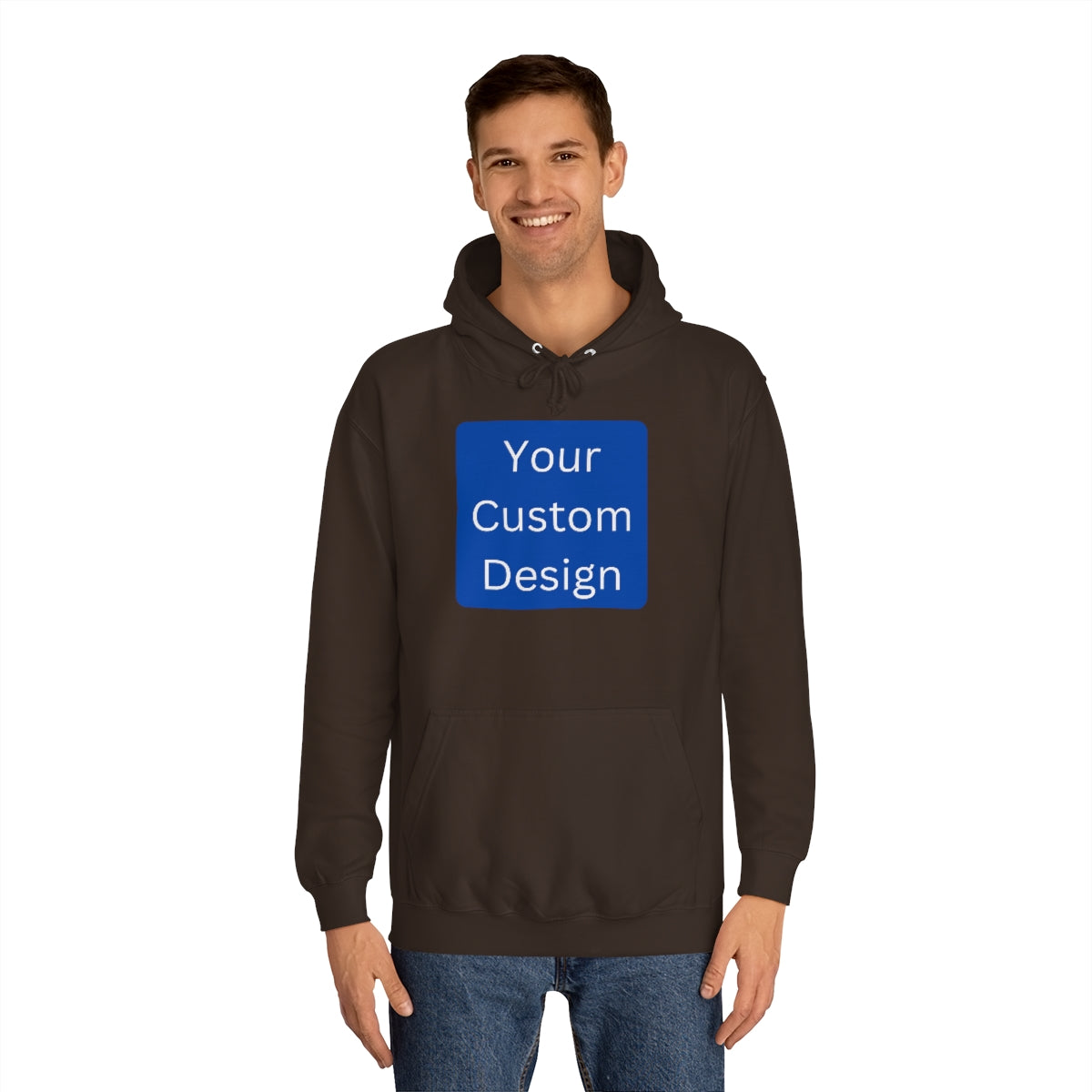 Unisex College Hoodie - Customization (Front Design Only)