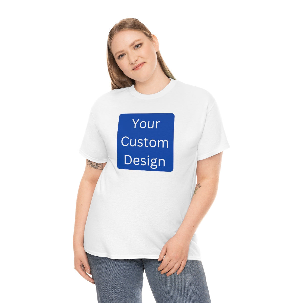 Unisex Heavy Cotton Tee (Front Design Only)