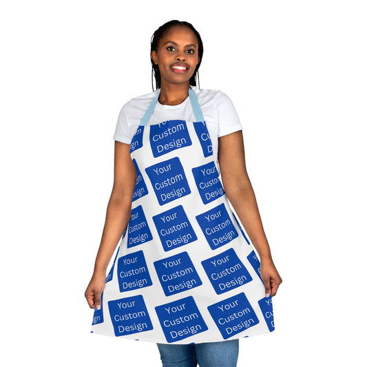 Customizable Apron - All over Print or Single Logo / Graphic with optional Personalization