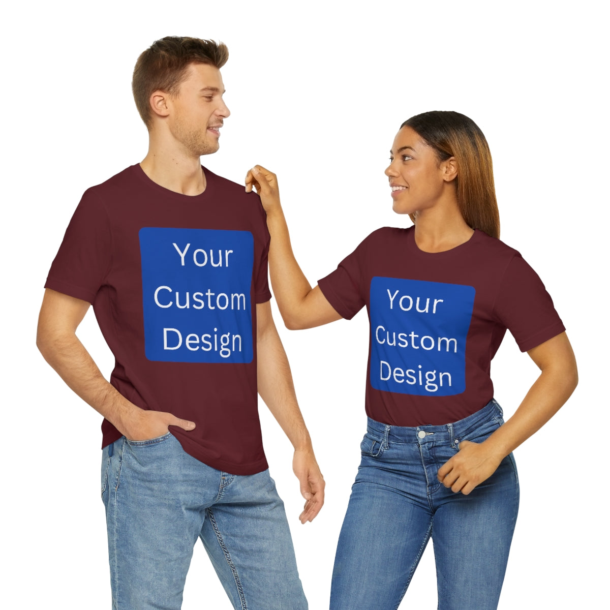 Unisex Jersey Short Sleeve Tee (Front Design Only)