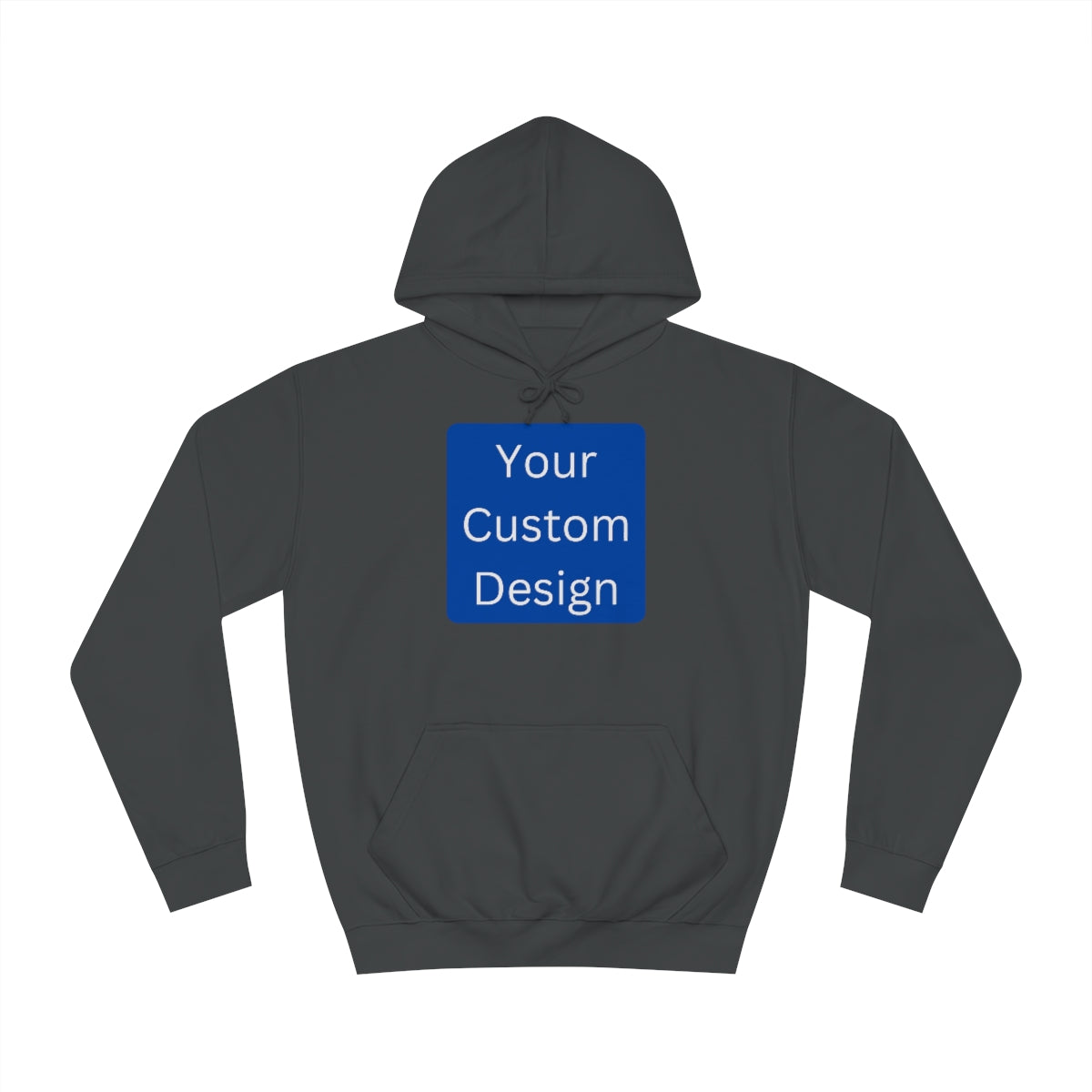 Unisex College Hoodie - Customization (Front Design Only)