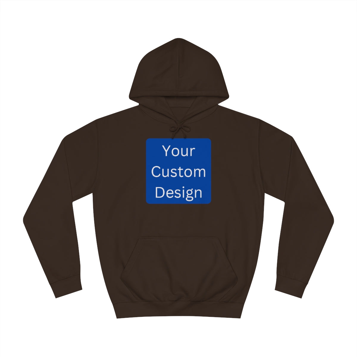 Unisex College Hoodie - Customization (Front Design Only)