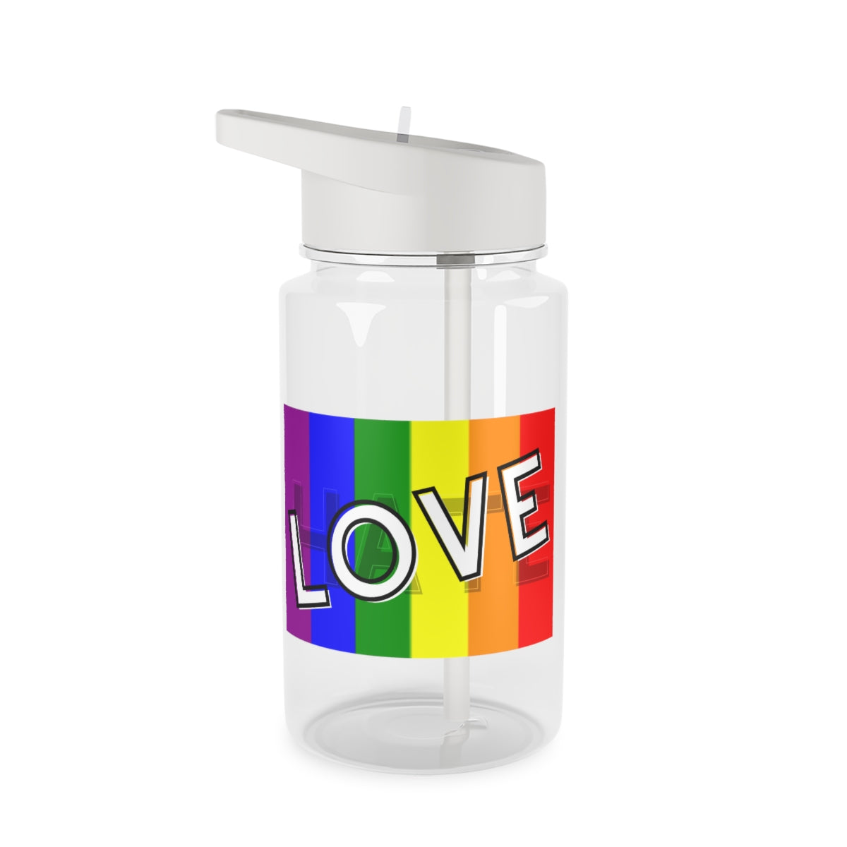 Love over Hate Water Bottle