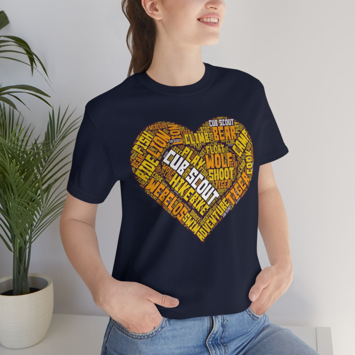 Cub Scout Heart Tee - Adult