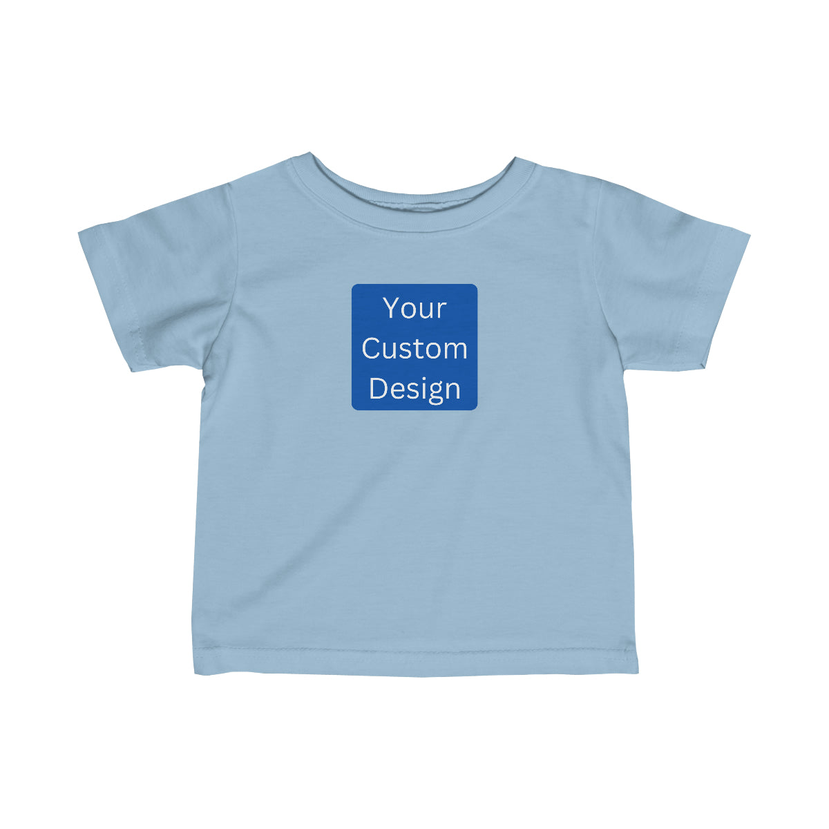 Infant Fine Jersey Tee (Front and Back Design)
