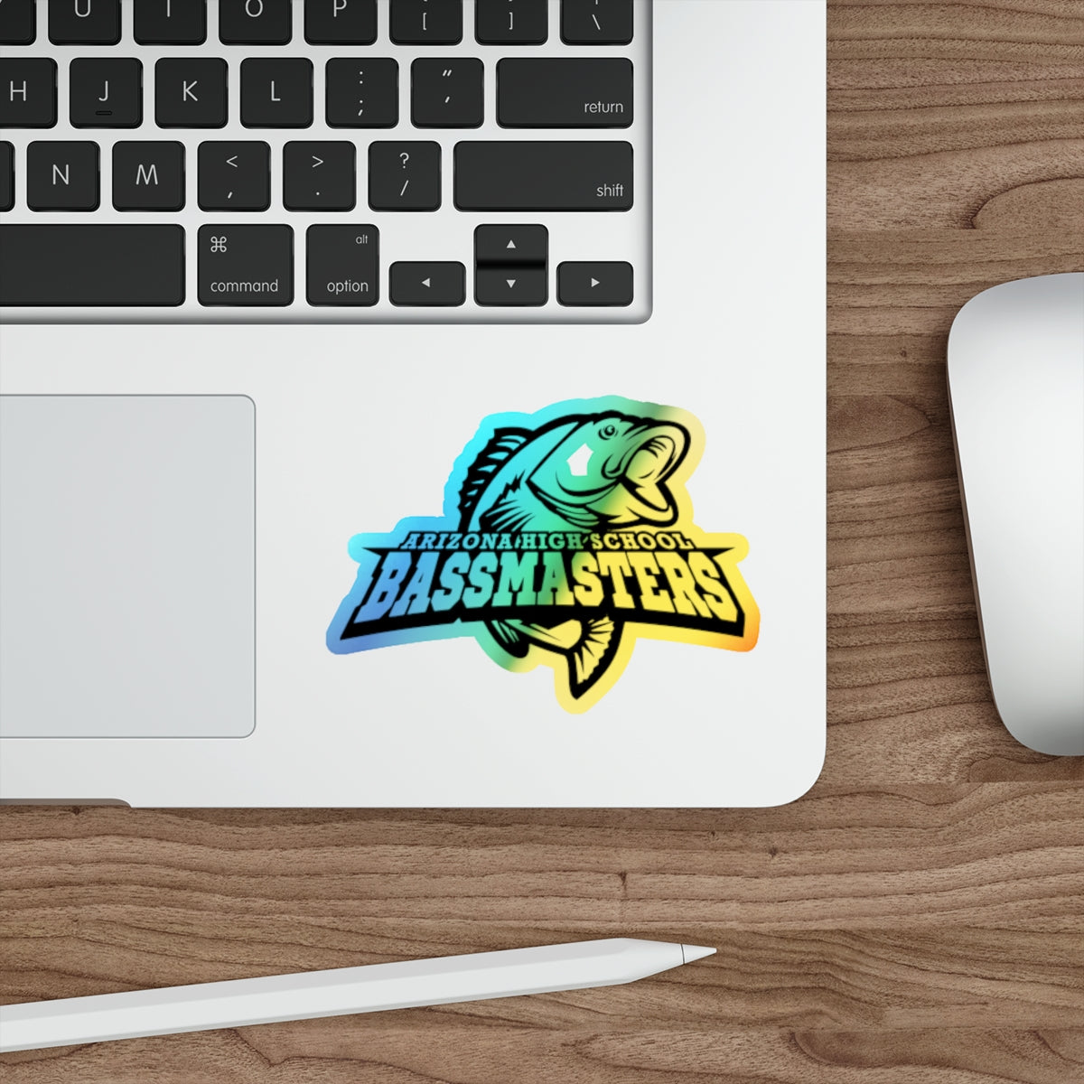 Holographic Die-cut Stickers - Junior Bassmasters High School