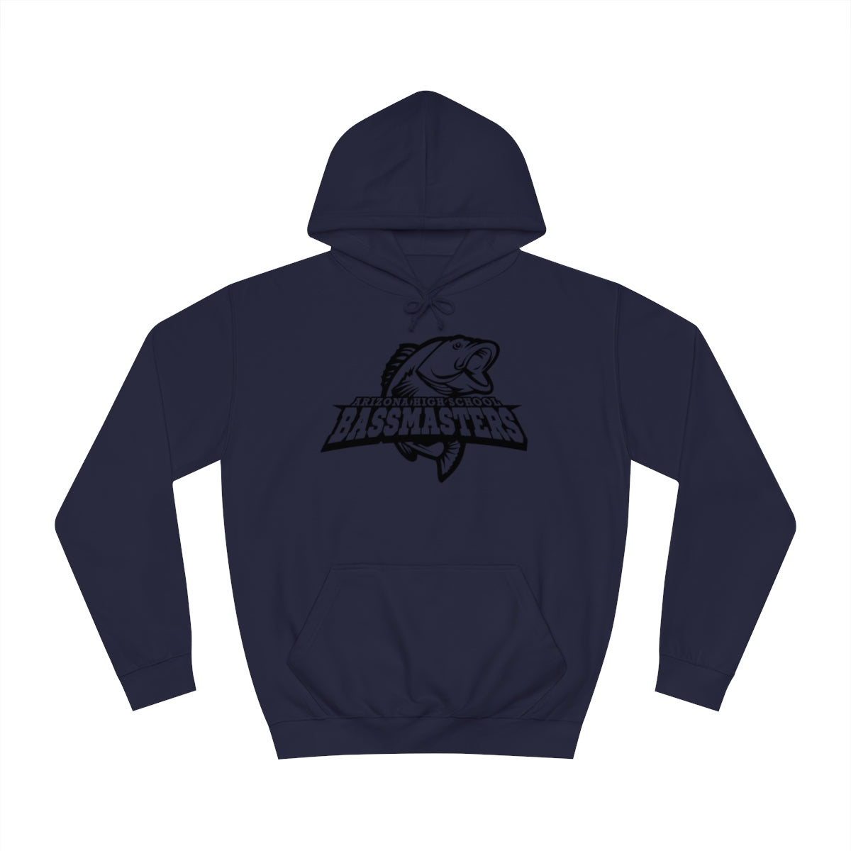 Junior Bassmasters High School Hoodie - Black Logo