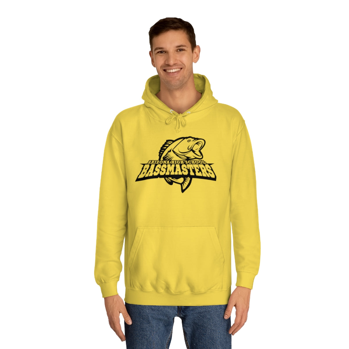 Junior Bassmasters High School Hoodie - Black Logo