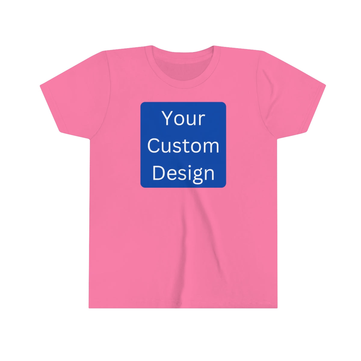 Youth Short Sleeve Tee (Front and Back Design)