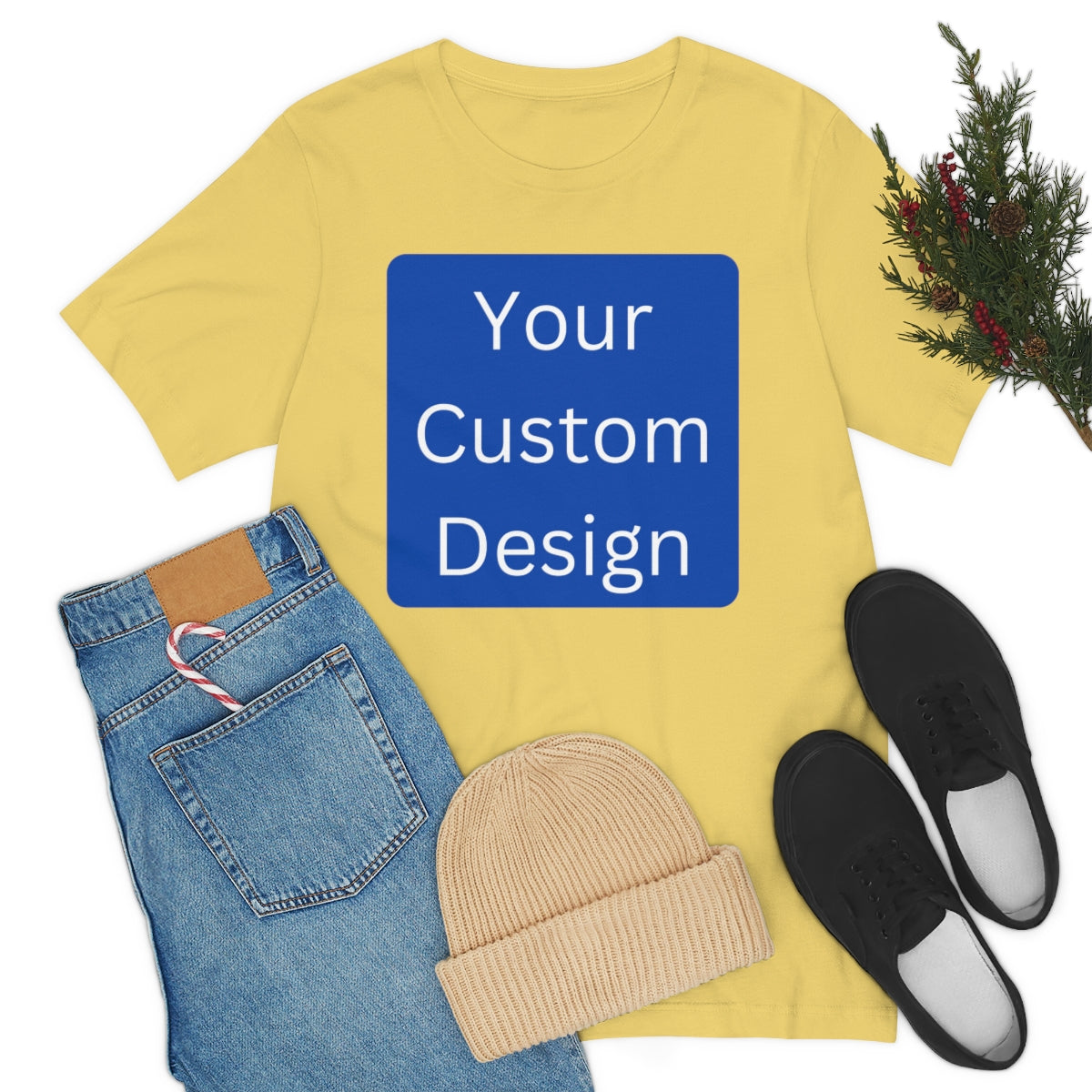 Unisex Jersey Short Sleeve Tee (Front Design Only)