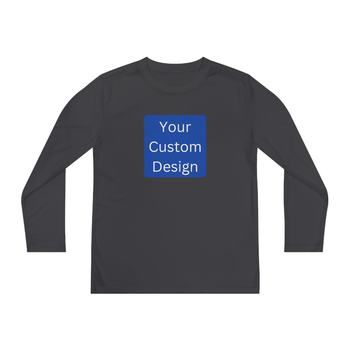 Youth Long Sleeve Competitor Tee (Front and Back Design)