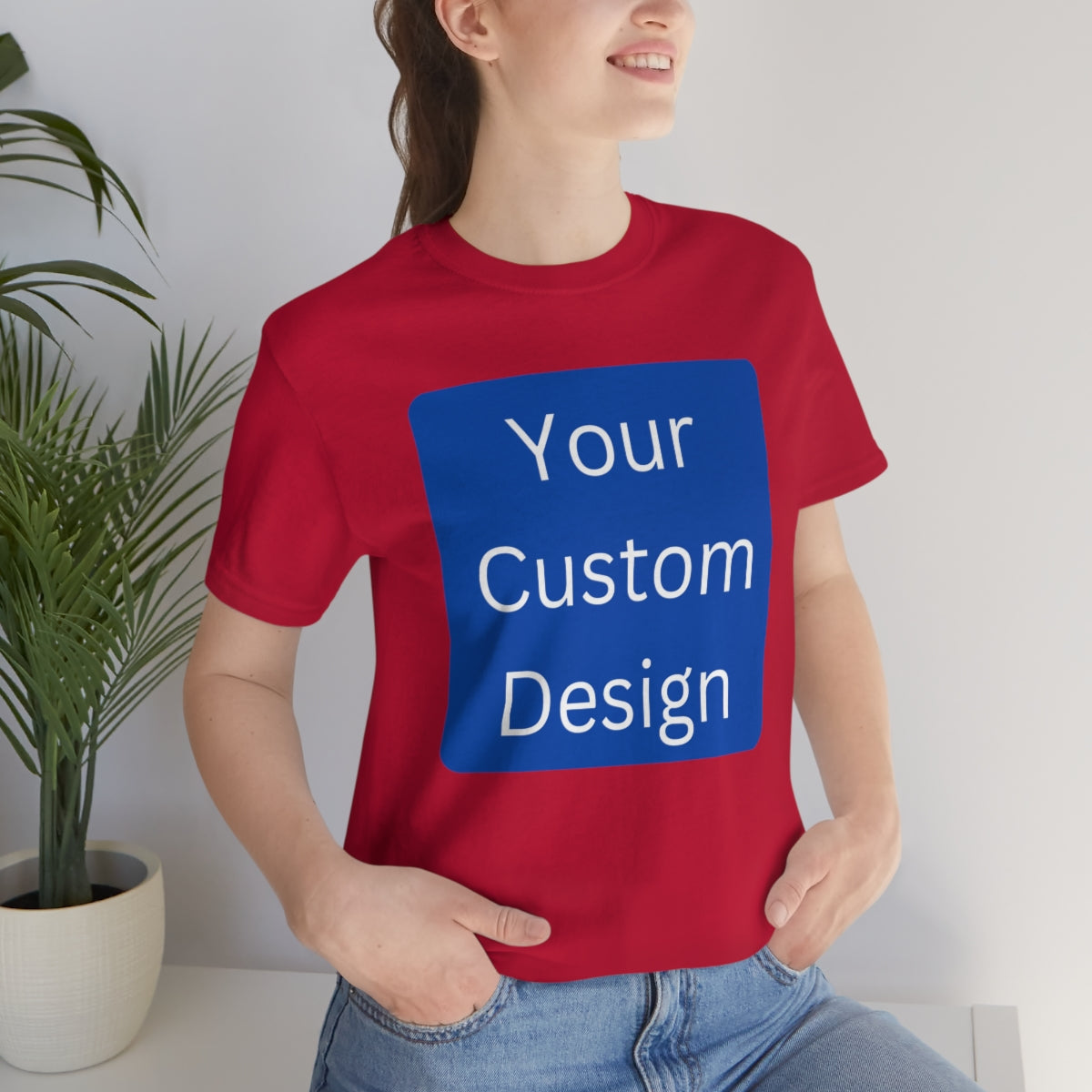 Unisex Jersey Short Sleeve Tee (Front Design Only)