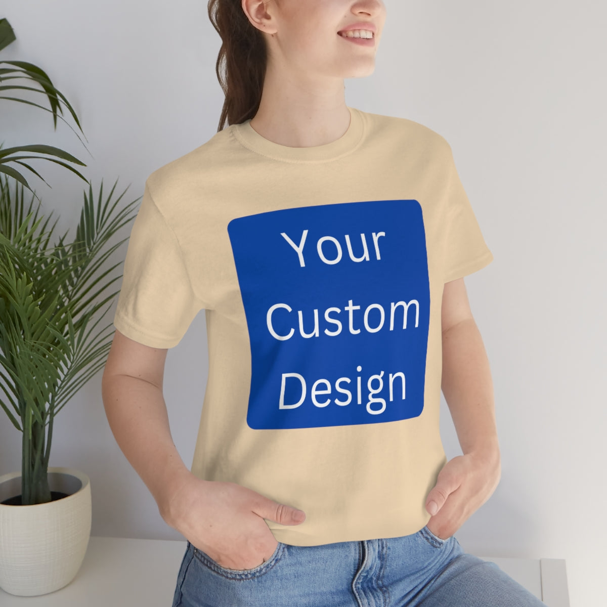 Unisex Jersey Short Sleeve Tee (Front Design Only)