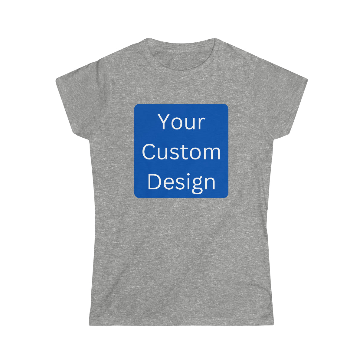 Women's Softstyle Tee (Front and Back Design)