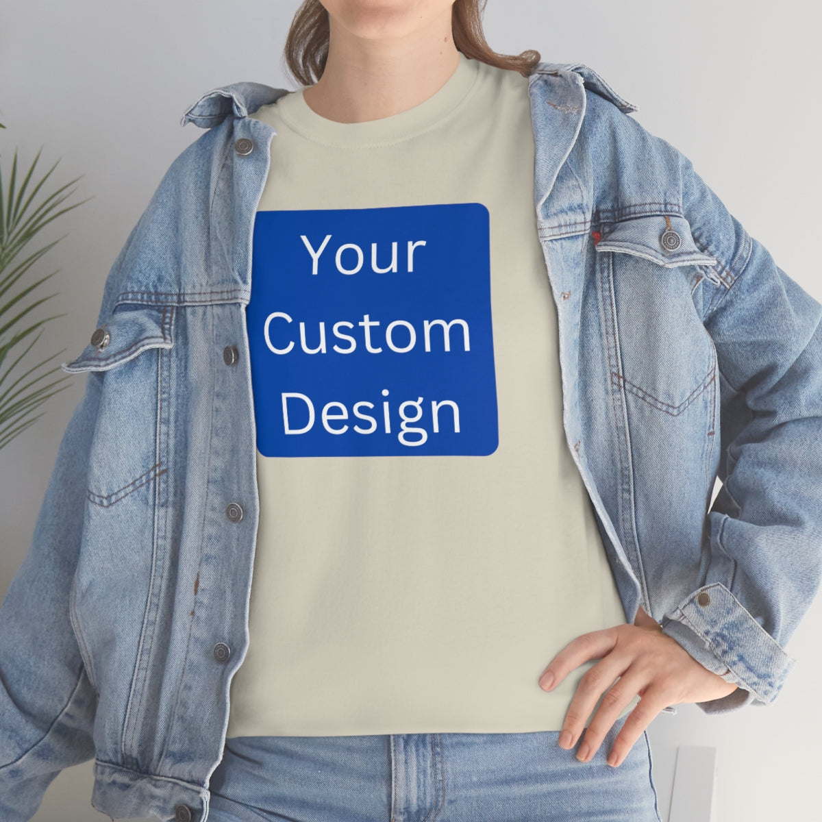 Unisex Heavy Cotton Tee (Front Design Only)