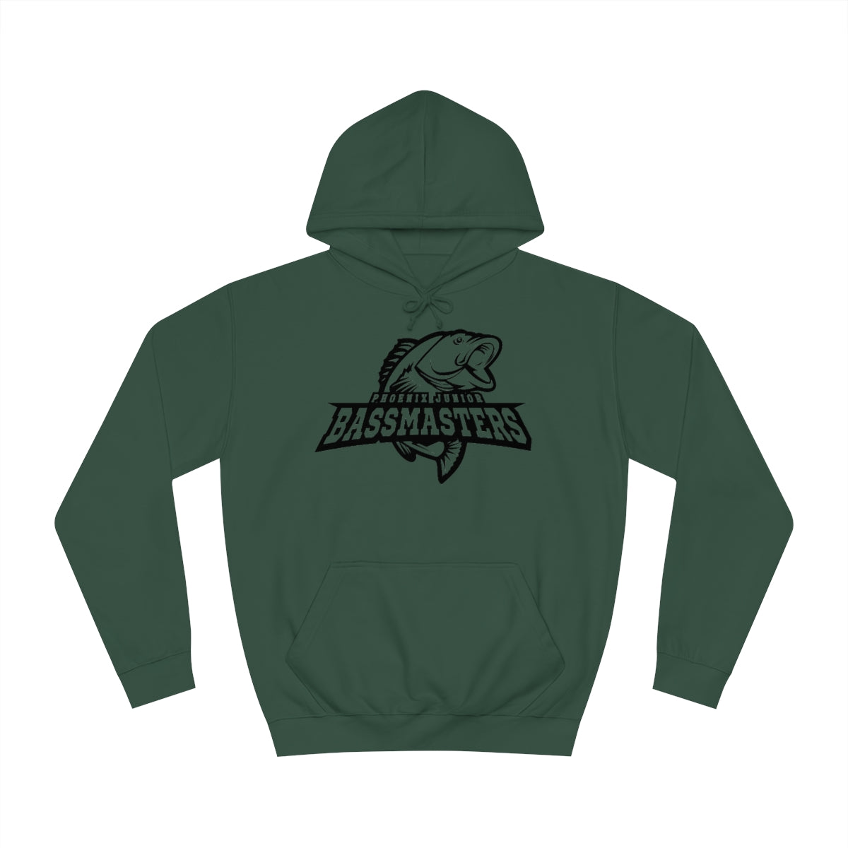 Junior Bassmasters Adult Hoodie - Black Logo