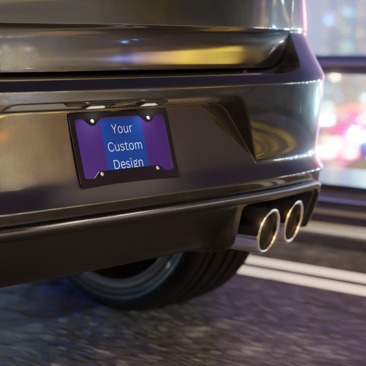 Customizable Vanity Plate