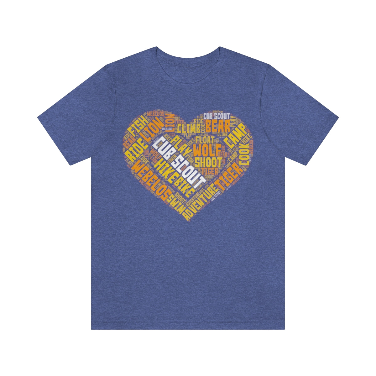 Cub Scout Heart Tee - Adult