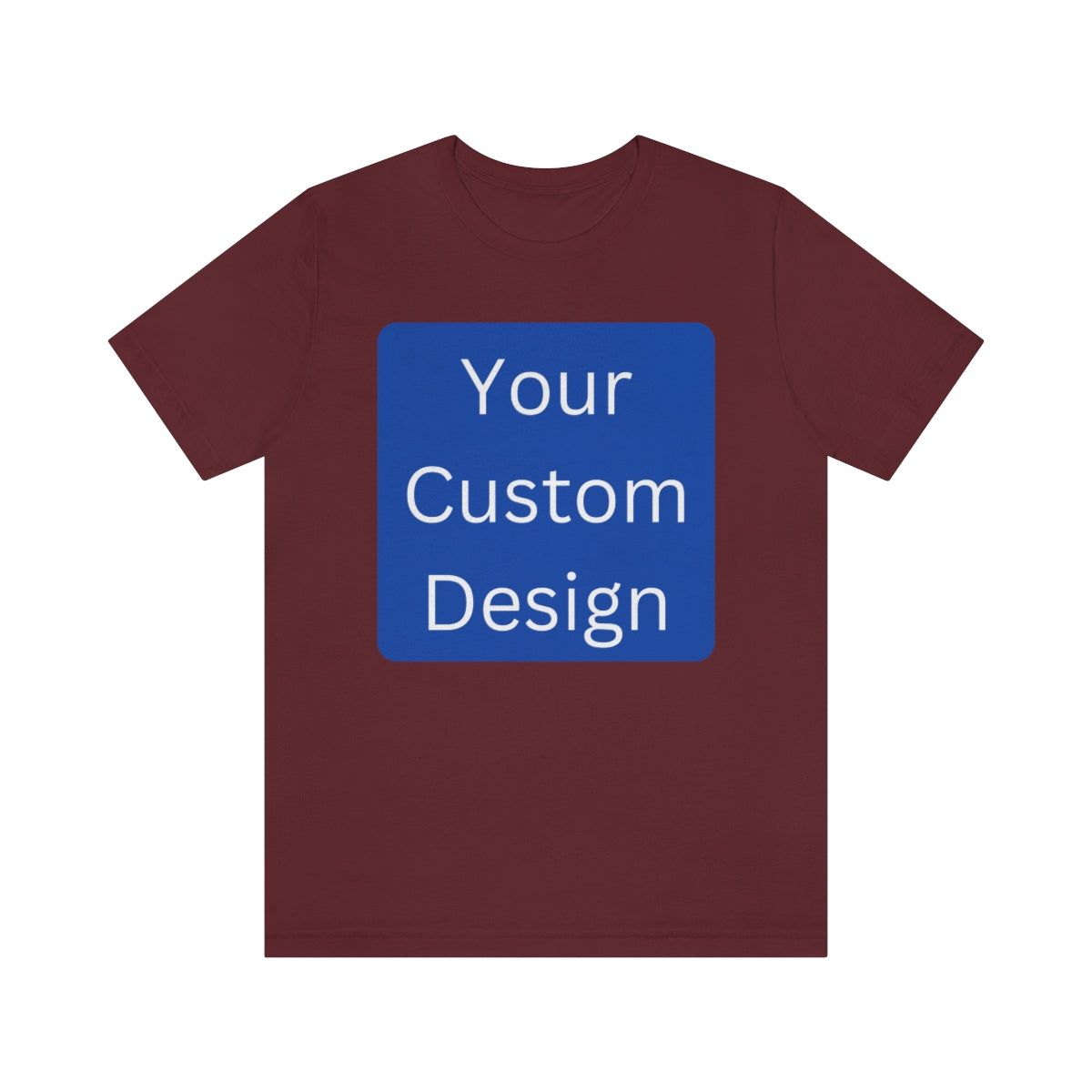 Unisex Jersey Short Sleeve Tee (Front Design Only)