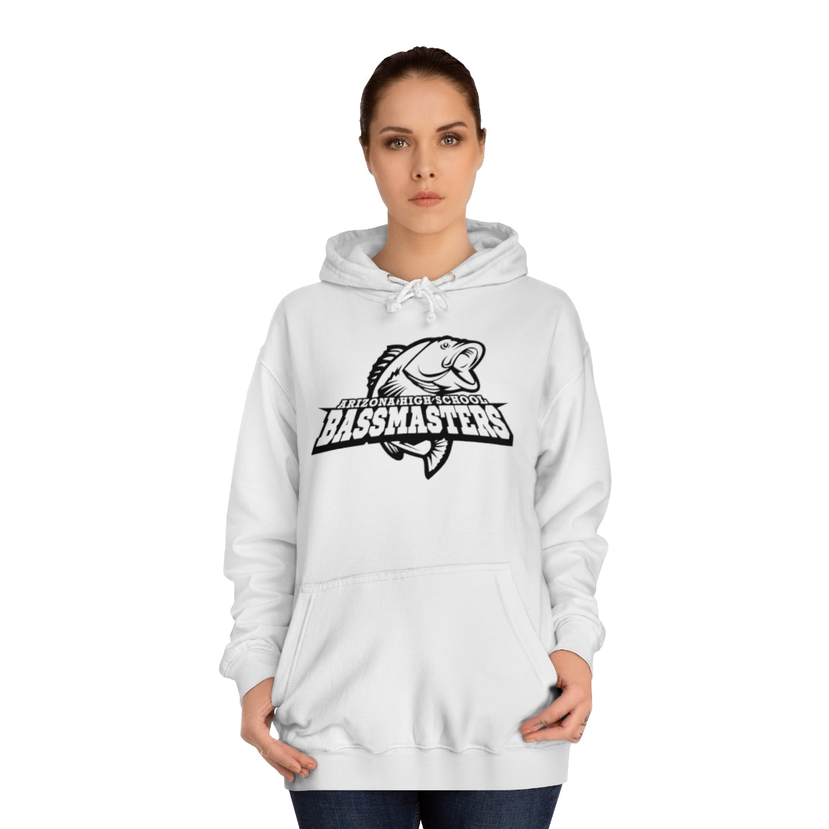 Junior Bassmasters High School Hoodie - Black Logo
