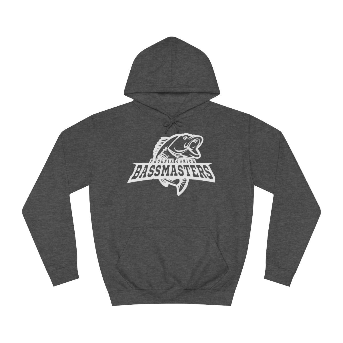 Junior Bassmasters Adult Hoodie - White Logo