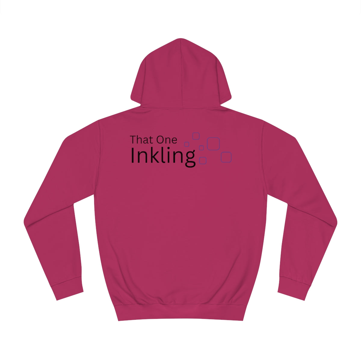 Unisex College Hoodie - Customization (Front & Back Designs)