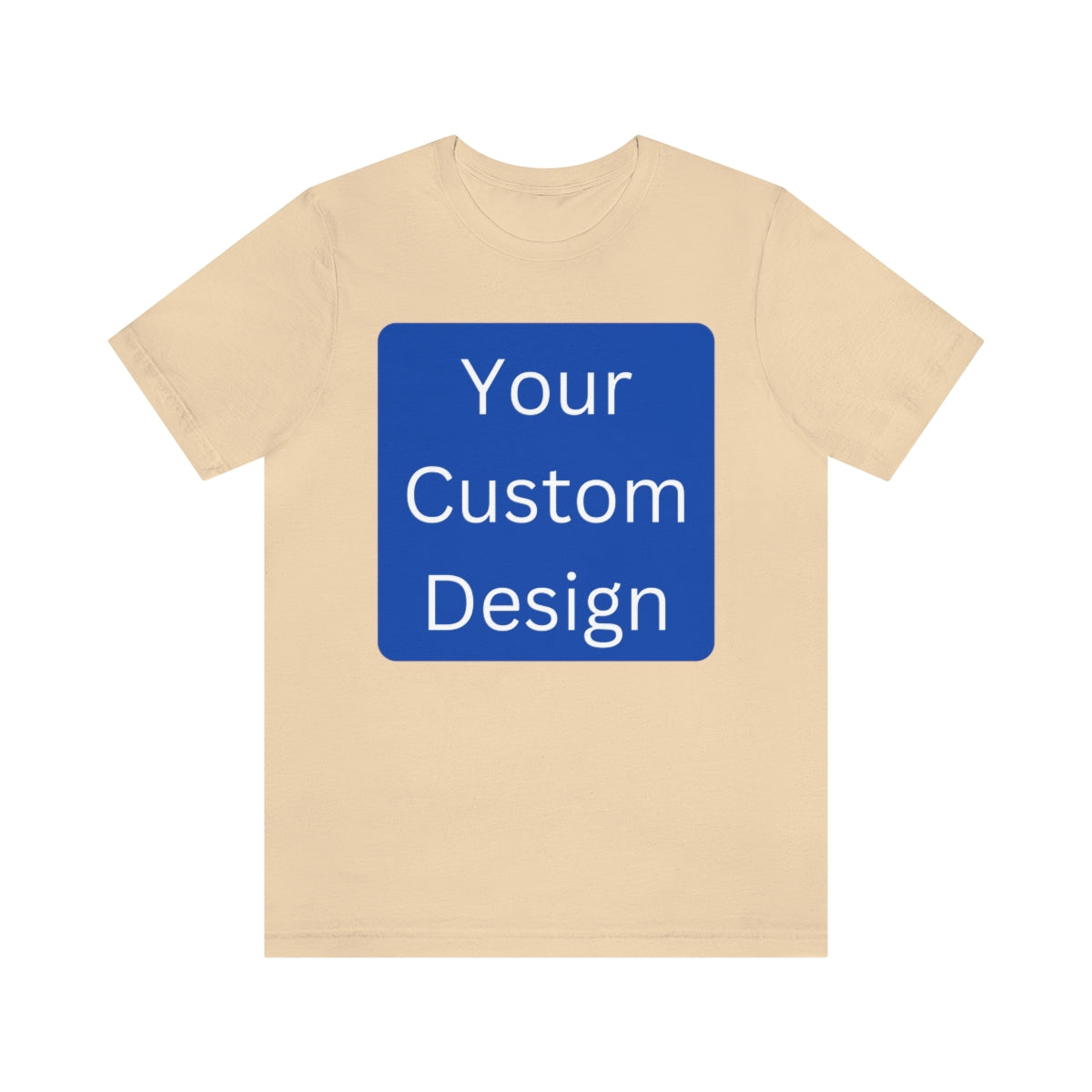 Unisex Jersey Short Sleeve Tee (Front Design Only)