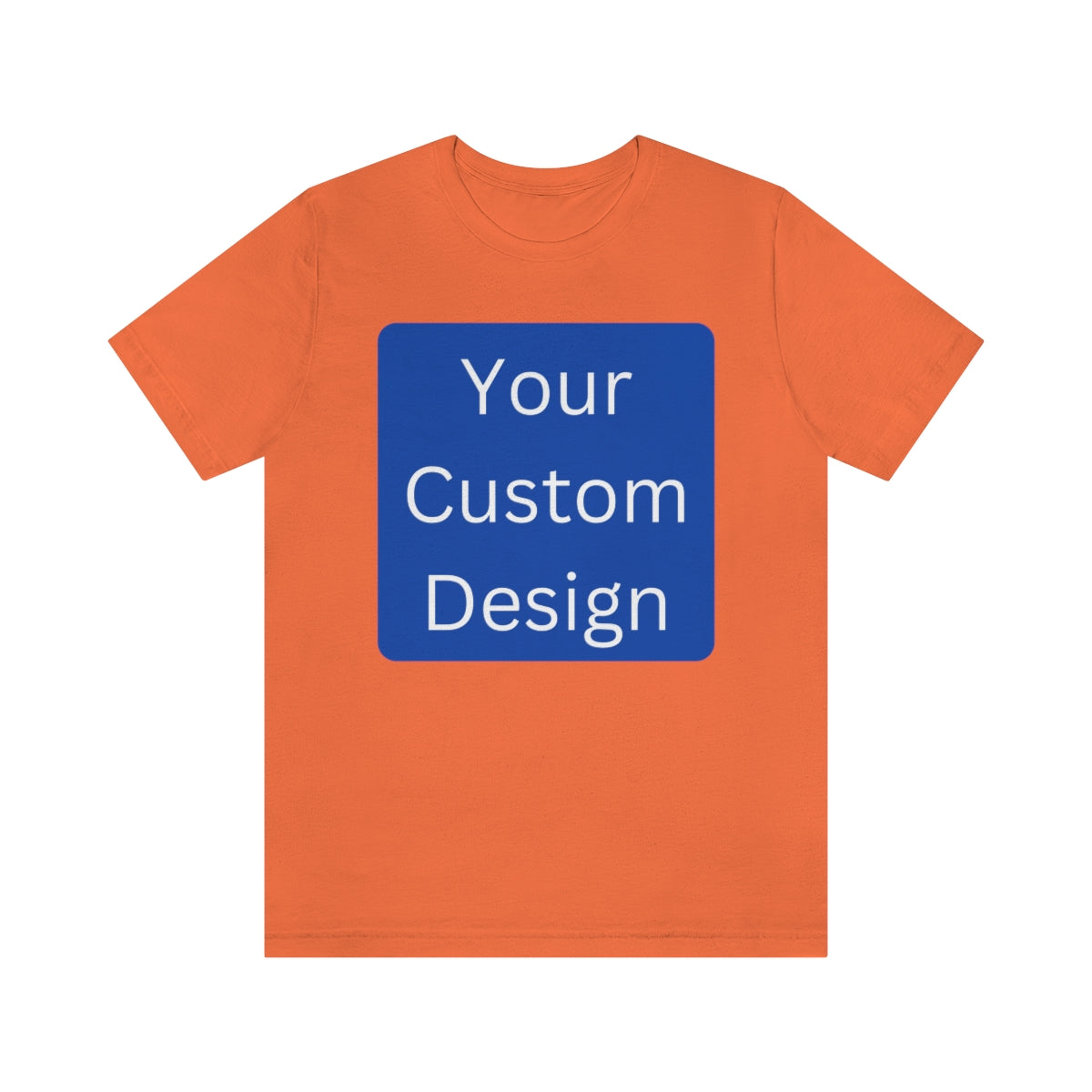 Unisex Jersey Short Sleeve Tee (Front Design Only)