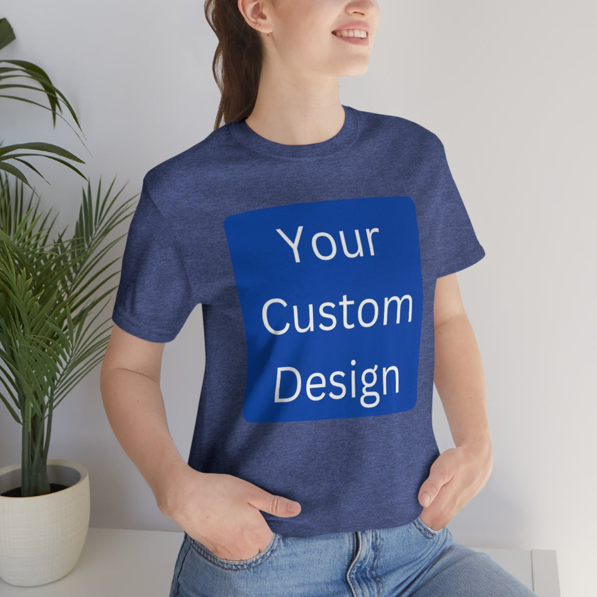 Unisex Jersey Short Sleeve Tee (Front Design Only)