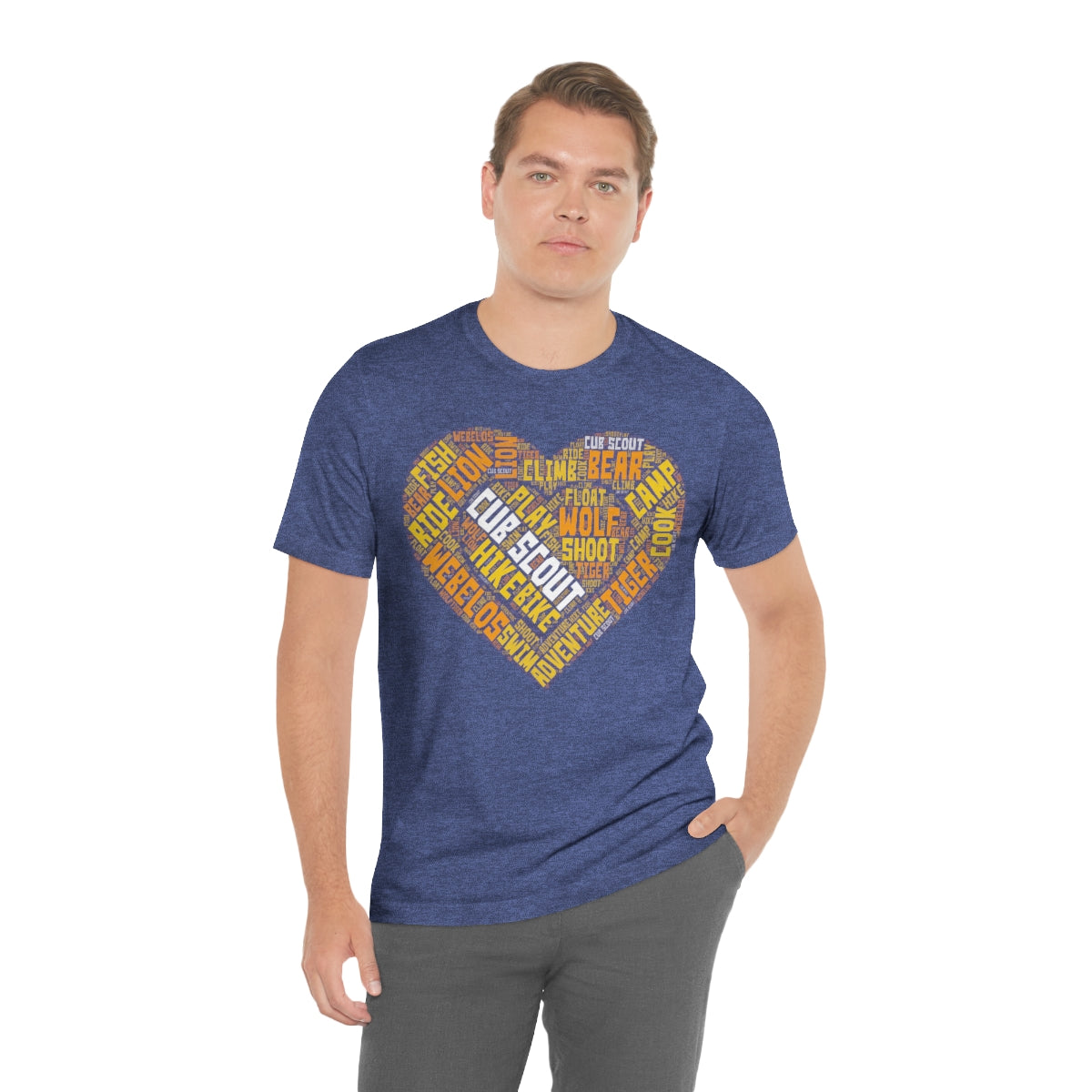 Cub Scout Heart Tee - Adult