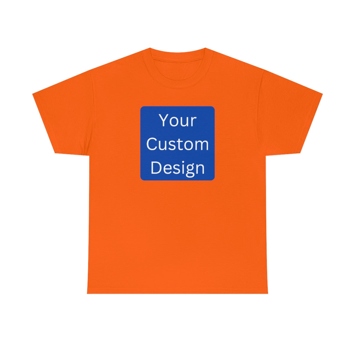 Unisex Heavy Cotton Tee (Front Design Only)