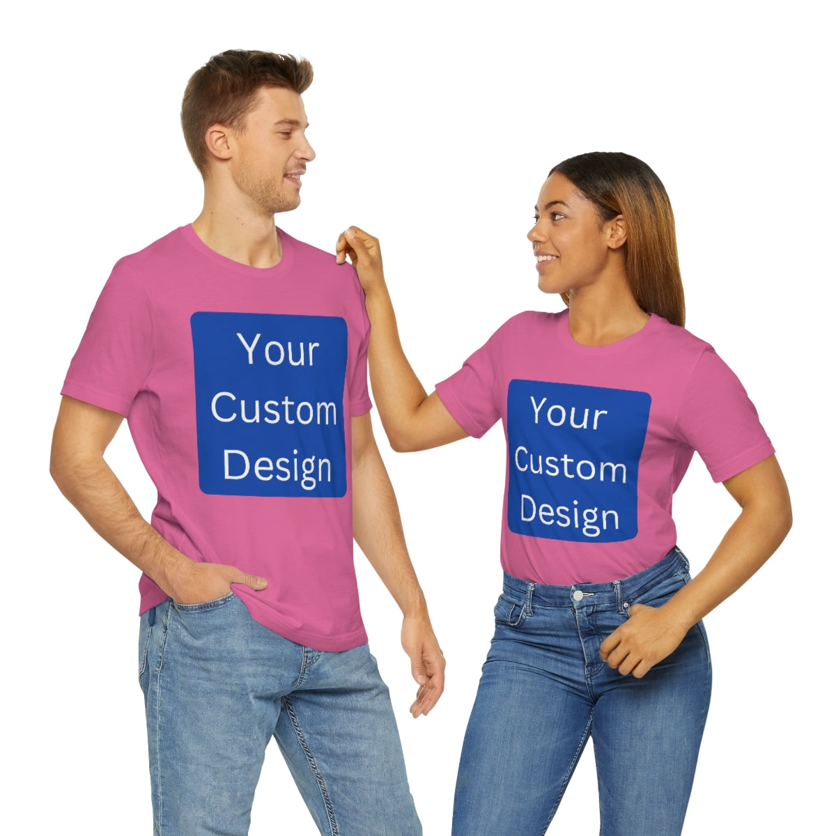 Unisex Jersey Short Sleeve Tee (Front Design Only)