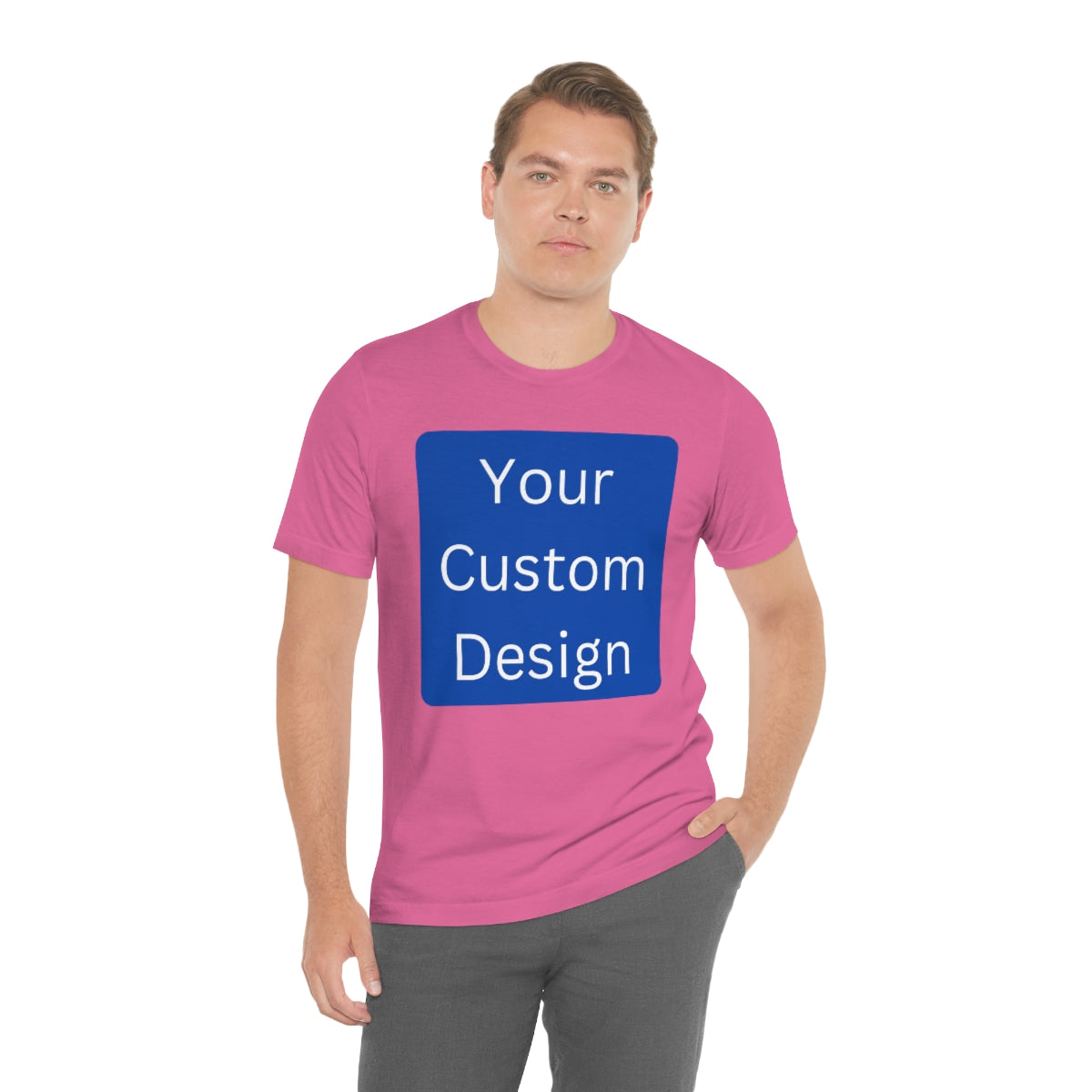 Unisex Jersey Short Sleeve Tee (Front Design Only)