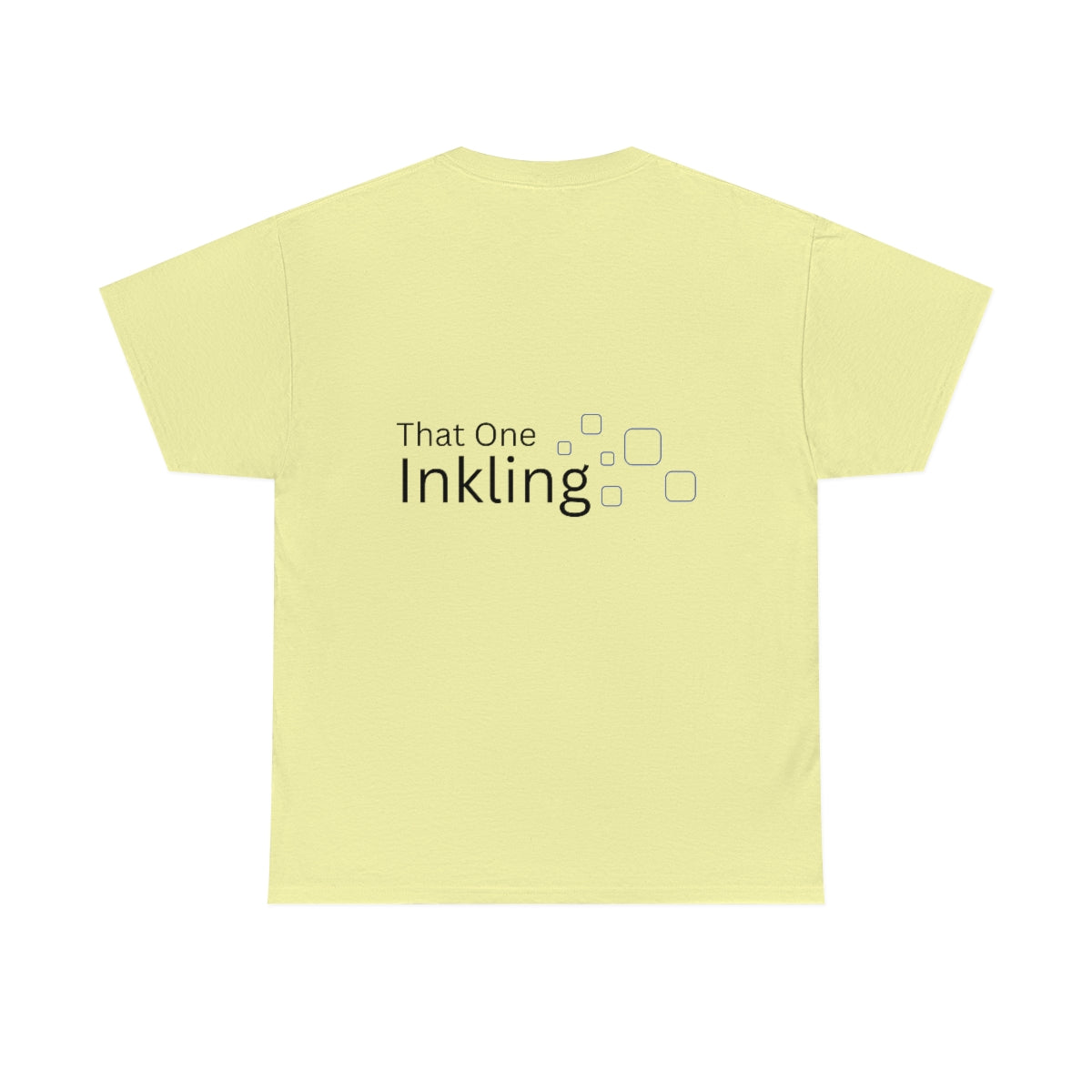 Unisex Heavy Cotton Tee (Front and Back Design)