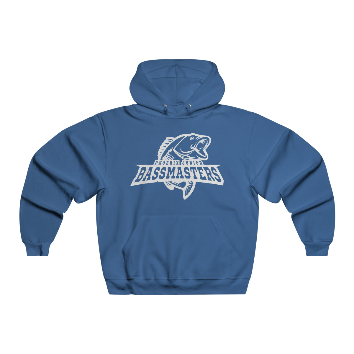 Junior Bassmasters Hooded Sweatshirt - White Logo (inc 3x-5x)