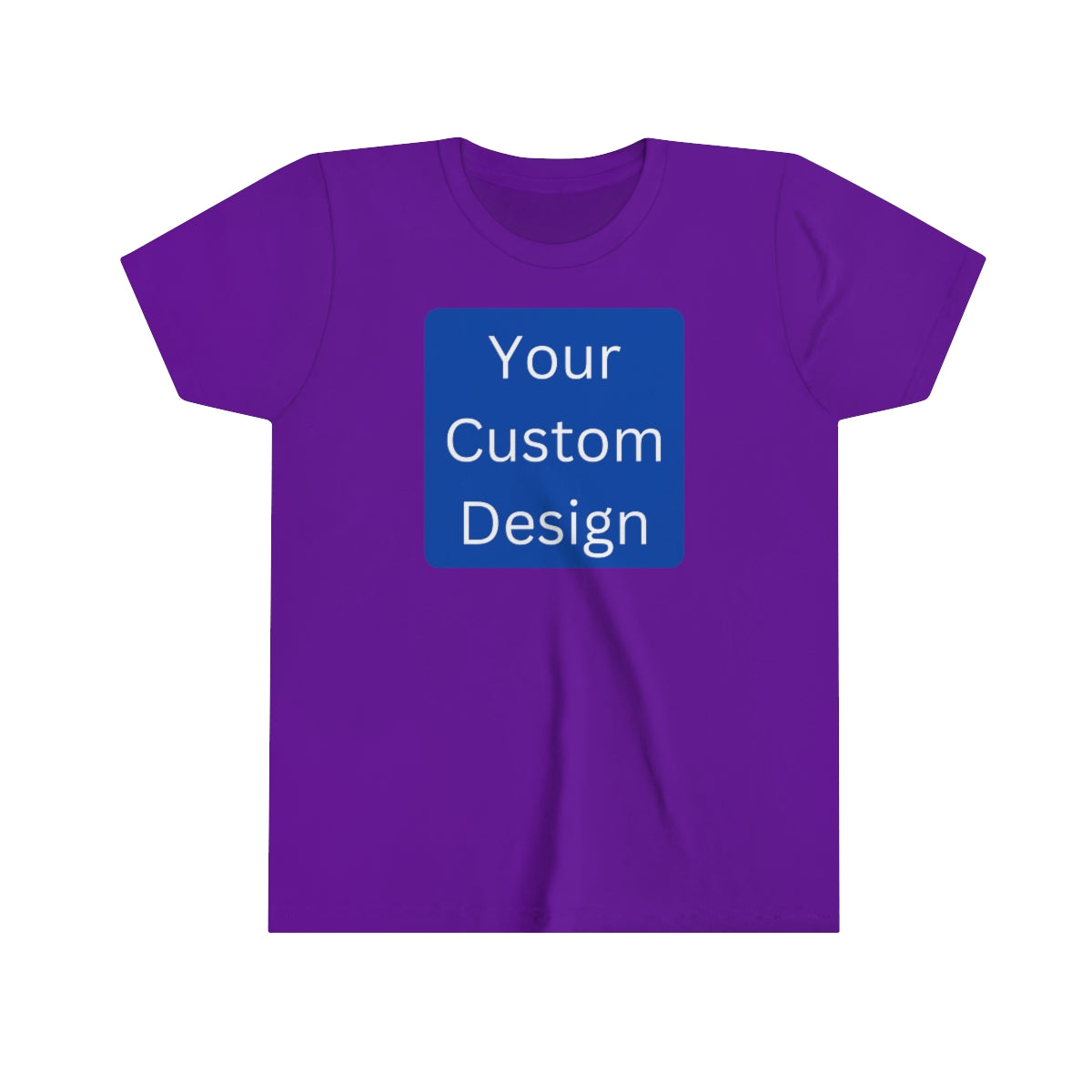 Youth Short Sleeve Tee (Front and Back Design)