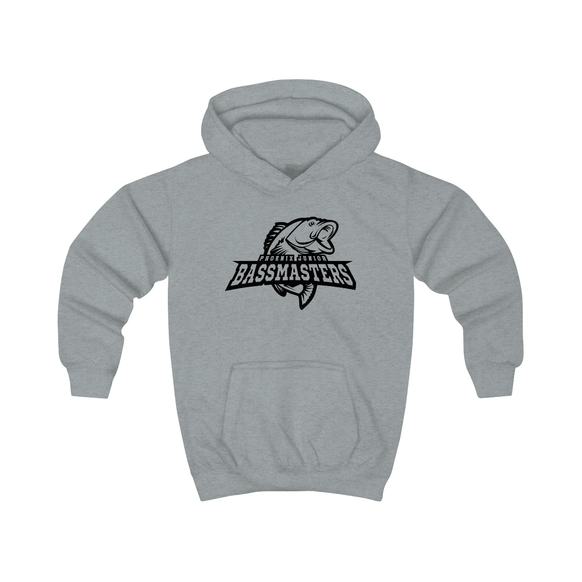 Junior Bassmasters Youth Hoodie - Black Logo