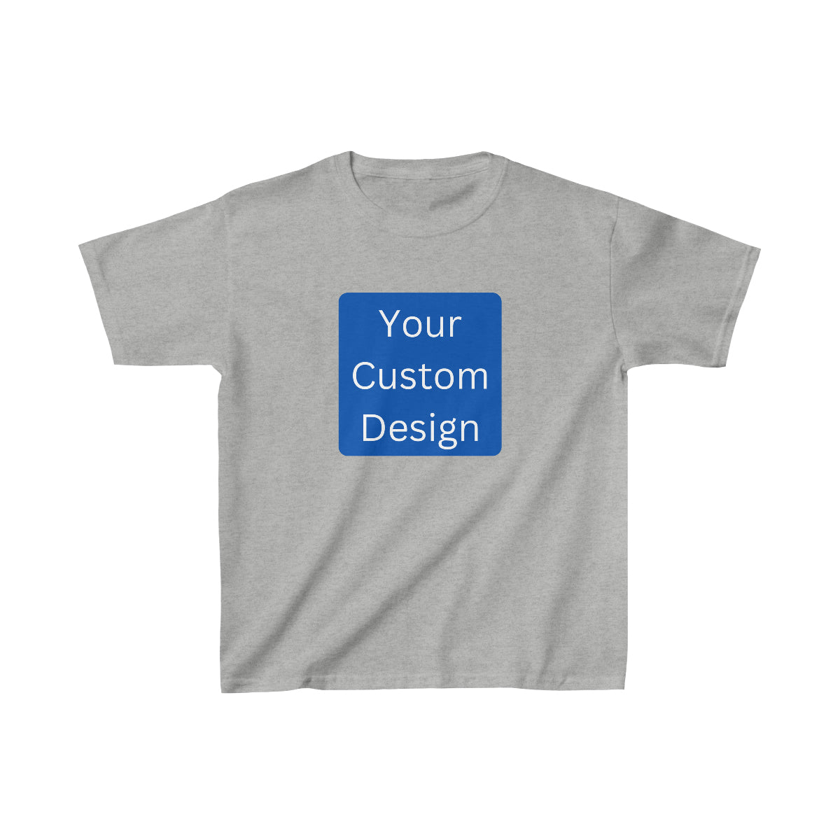 Kids Heavy Cotton™ Tee (Front Design Only)