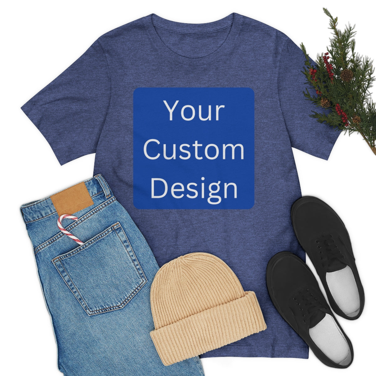 Unisex Jersey Short Sleeve Tee (Front Design Only)