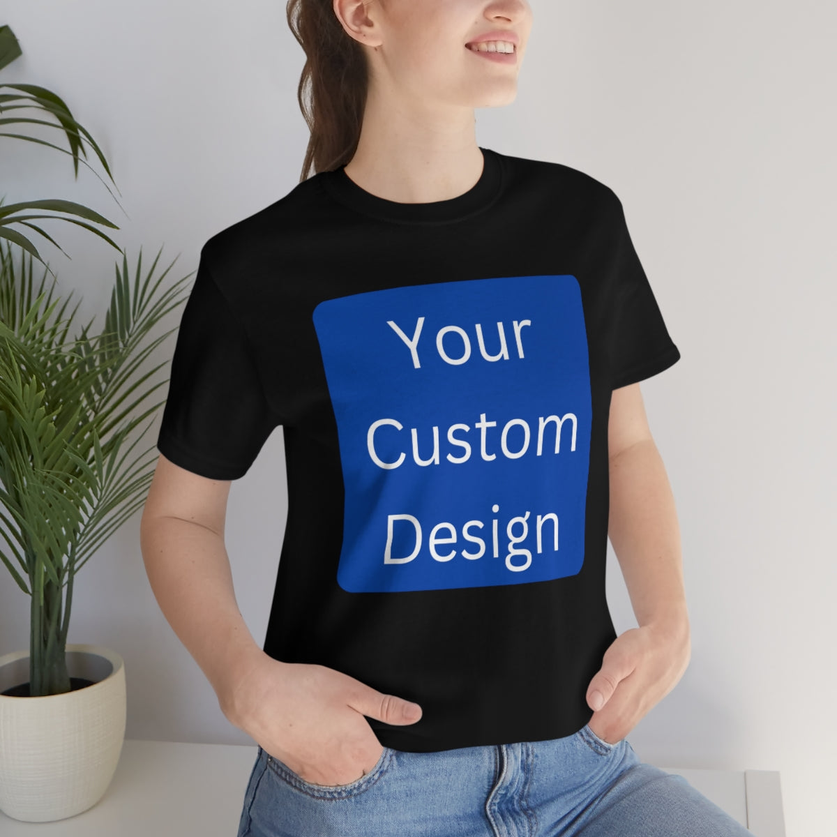 Unisex Jersey Short Sleeve Tee (Front Design Only)