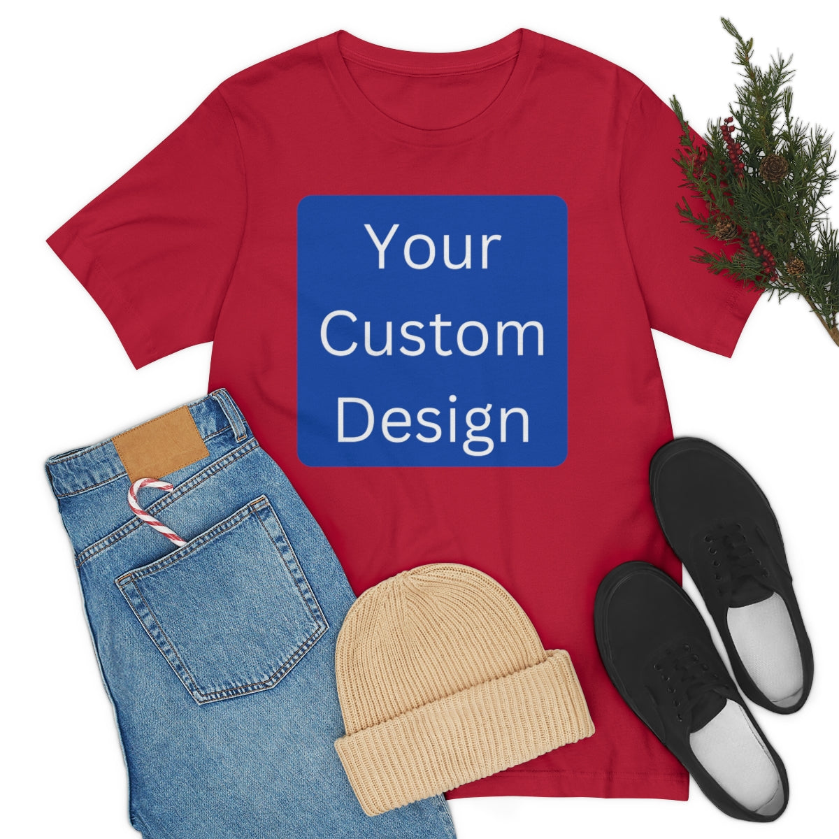 Unisex Jersey Short Sleeve Tee (Front Design Only)