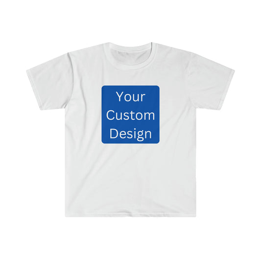 Unisex Softstyle T-Shirt (Front and Back Design )