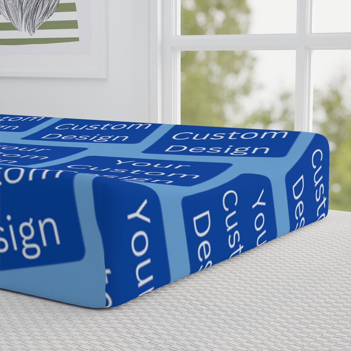 Customizable Baby Changing Pad Cover
