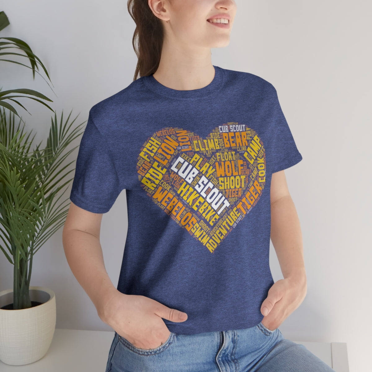 Cub Scout Heart Tee - Adult