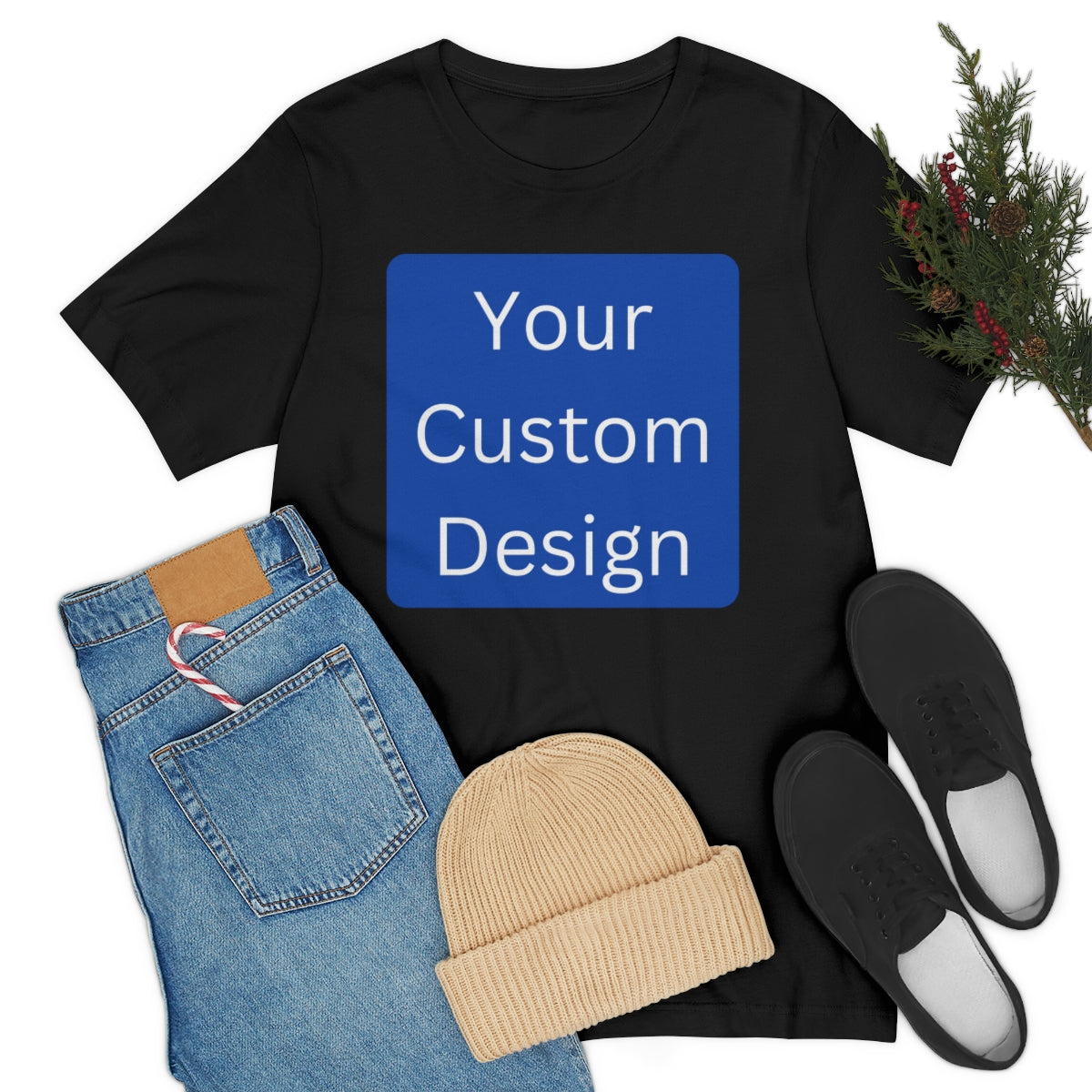 Unisex Jersey Short Sleeve Tee (Front Design Only)