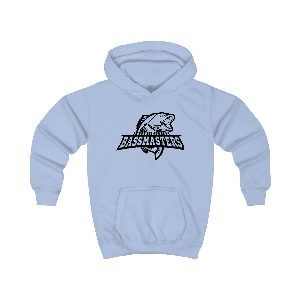Junior Bassmasters Youth Hoodie - Black Logo