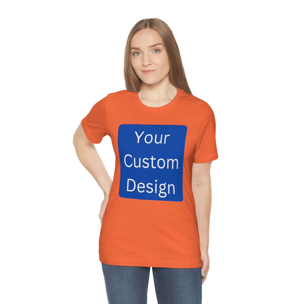 Unisex Jersey Short Sleeve Tee (Front Design Only)
