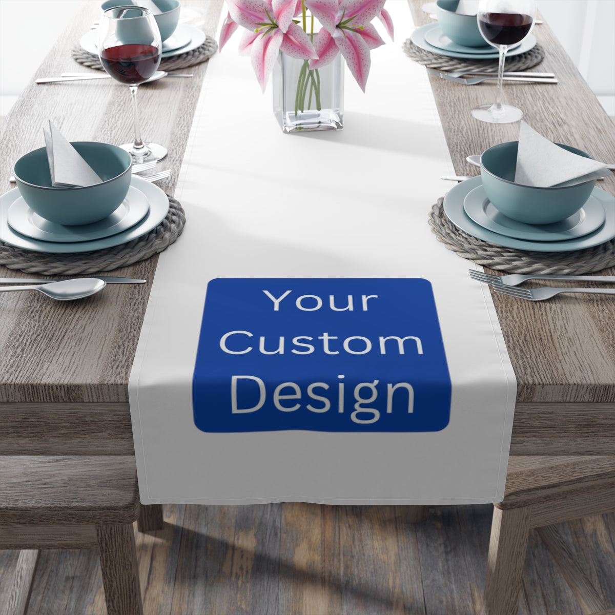Customizable Table Runner (Cotton, Poly)
